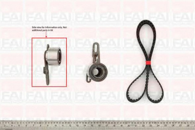 FAI AUTOPARTS tbk26 -  Комплект ремня ГРМ